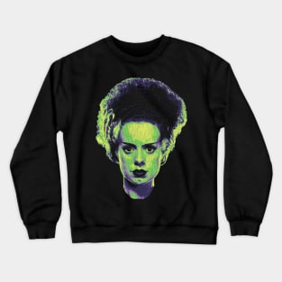 The Bride of Frankenstein Retro Crewneck Sweatshirt